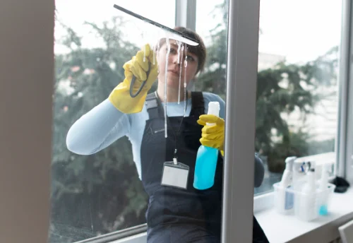 Nettoyage de vitres intérieures et extérieures à Frugières-le-Pin